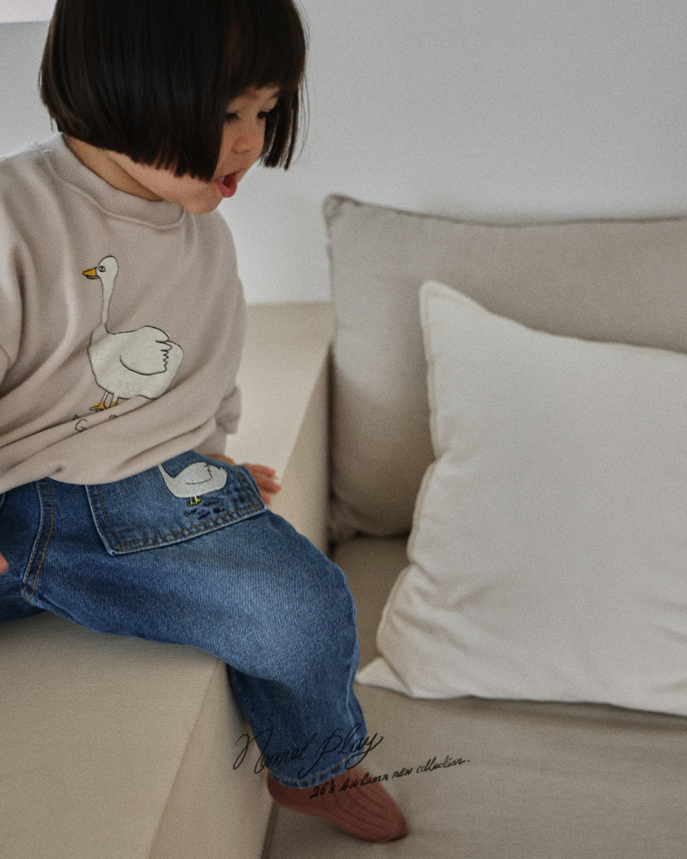 【PRE-ODER〆8.9(sun)】61.Pocket Duck Denim Pants | normalplay