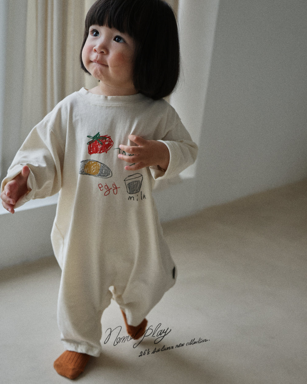 【PRE-ODER〆8.9(sun)】48.Egg Baby Suit | normalplay