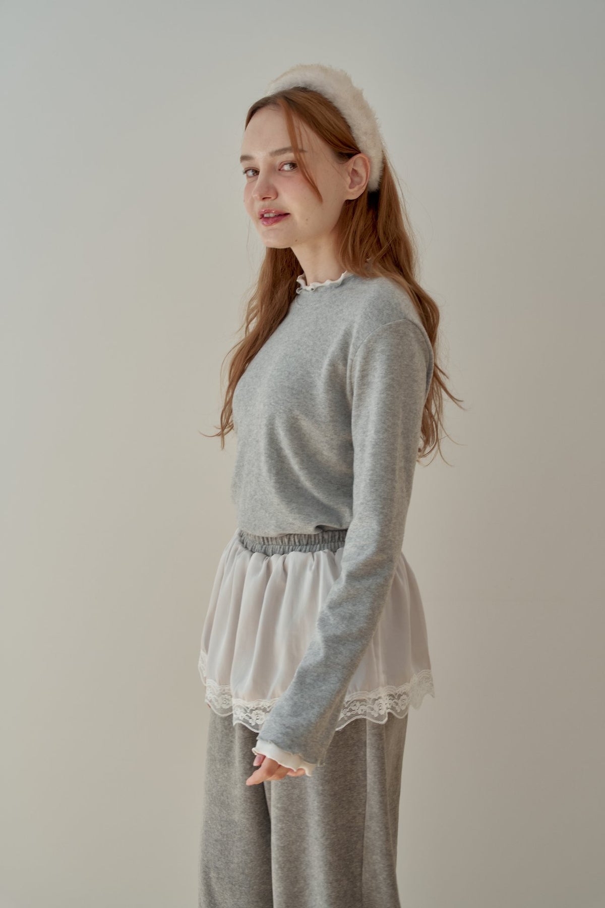 ［momoann］lily turtleneck t