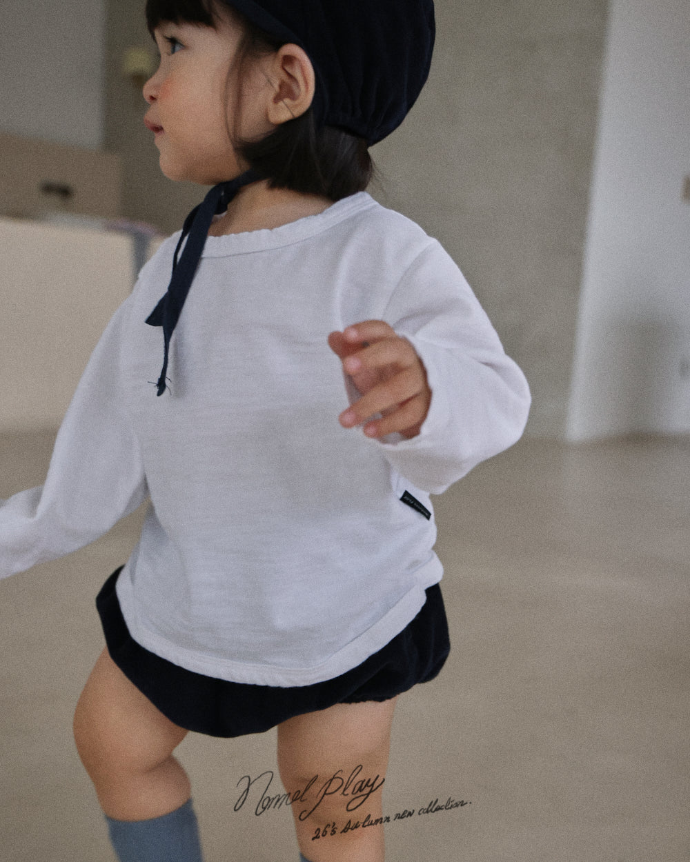 【PRE-ODER〆8.9(sun)】53.Cookie Ear-Flap Bonnet | normalplay