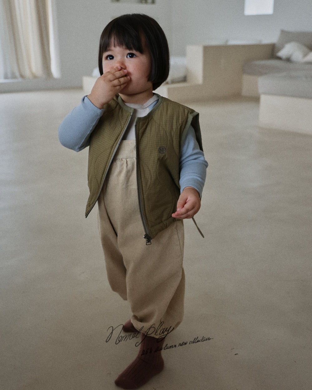 【PRE-ODER〆8.9(sun)】62.Honey Cropped Vest | normalplay