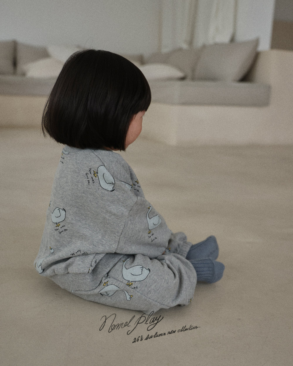【PRE-ODER〆8.9(sun)】08.Normal Duck All-Over Print Sweatshirt | normalplay