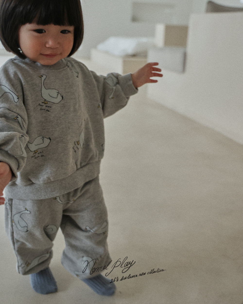 【PRE-ODER〆8.9(sun)】08.Normal Duck All-Over Print Sweatshirt | normalplay