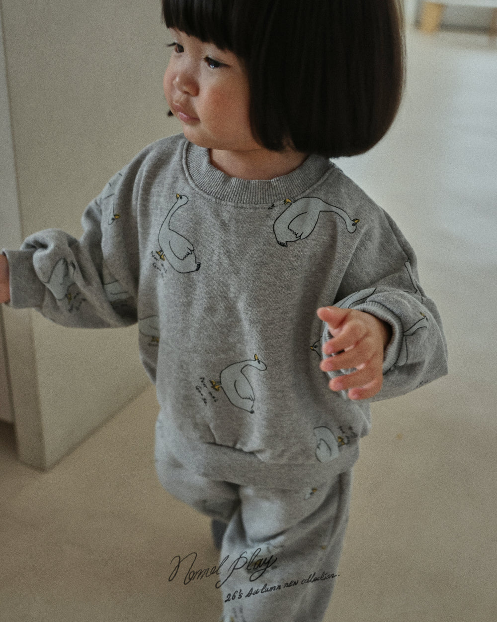 【PRE-ODER〆8.9(sun)】08.Normal Duck All-Over Print Sweatshirt | normalplay