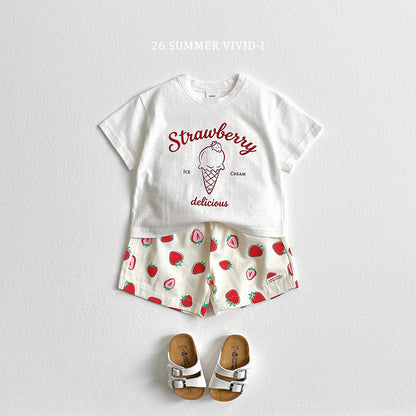 【PREORDER受付終了、ご希望はお問い合わせください。】53.Ice Cream ShortSleeve Tee