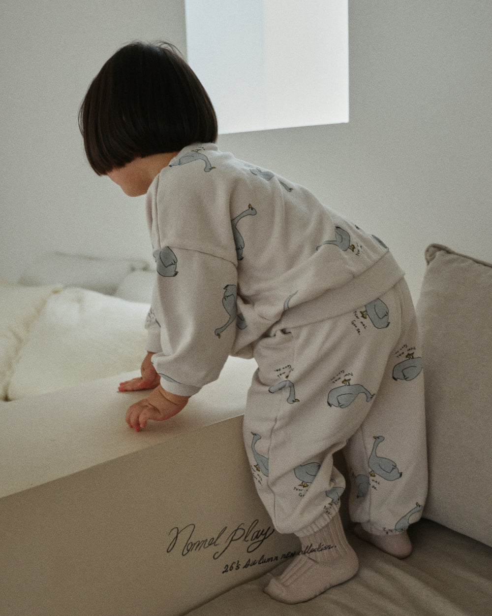 【PRE-ODER〆8.9(sun)】08.Normal Duck All-Over Print Sweatshirt | normalplay