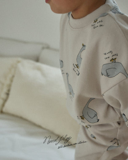 【PRE-ODER〆8.13(thu)】08.Normal Duck All-Over Print Sweatshirt