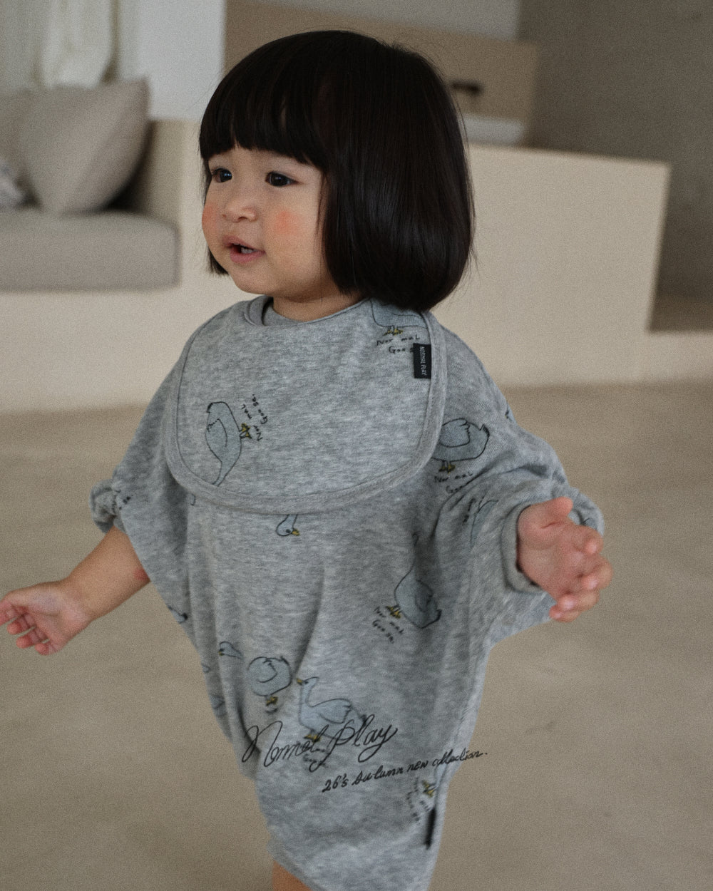 【PRE-ODER〆8.9(sun)】55.Terry Duck Baby Suit | normalplay