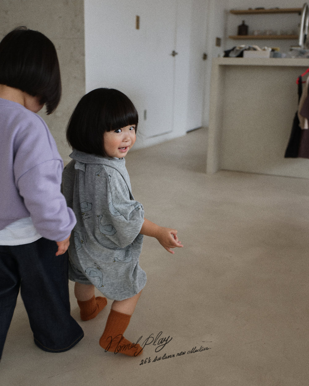 【PRE-ODER〆8.9(sun)】55.Terry Duck Baby Suit | normalplay