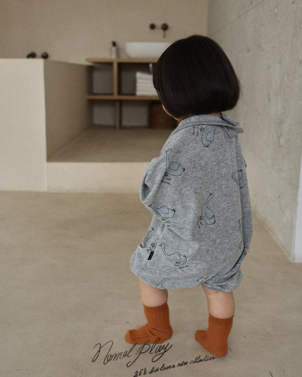【PRE-ODER〆8.9(sun)】56.Terry Duck Bib | normalplay