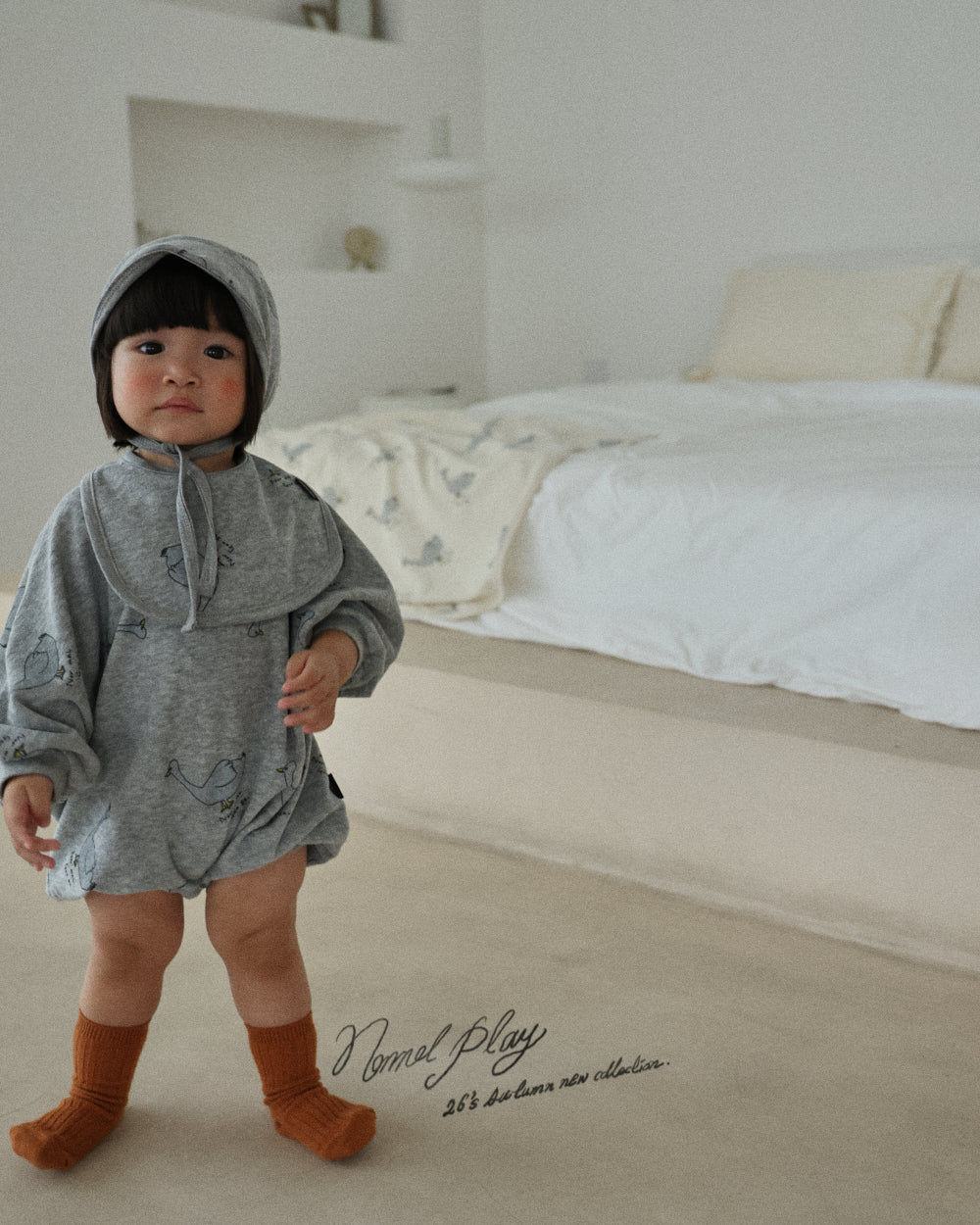 【PRE-ODER〆8.9(sun)】55.Terry Duck Baby Suit | normalplay