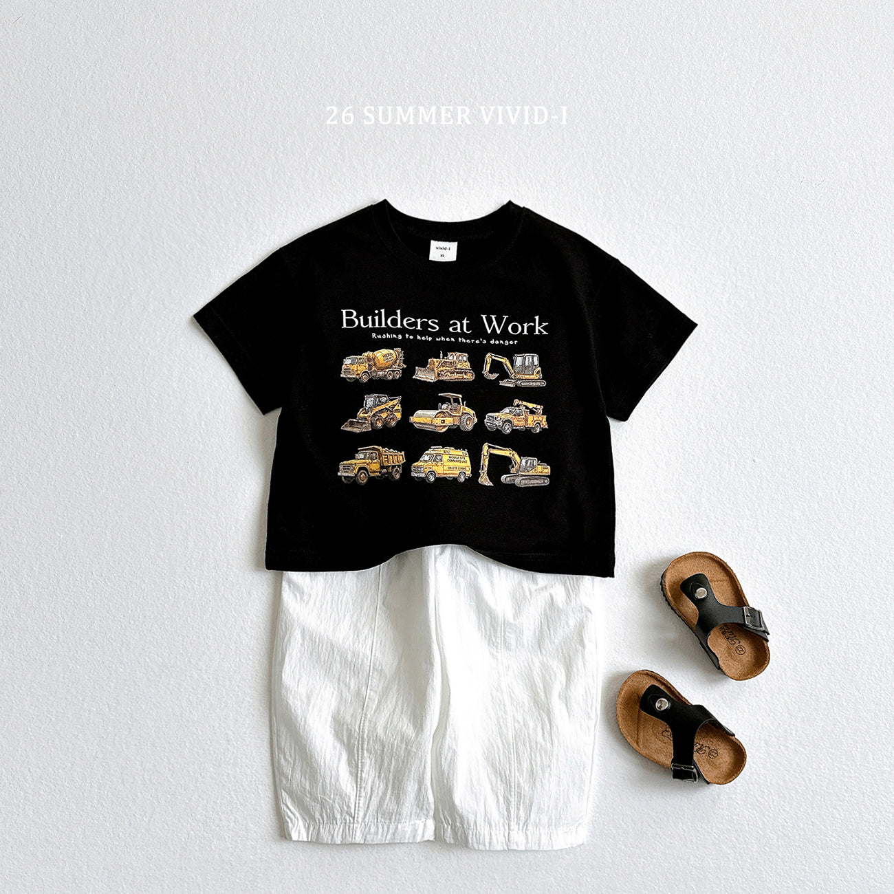 【PREORDER受付終了、ご希望はお問い合わせください。】46.Mini Collar ShortSleeve Tee