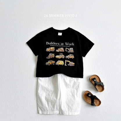 【PREORDER受付終了、ご希望はお問い合わせください。】46.Mini Collar ShortSleeve Tee