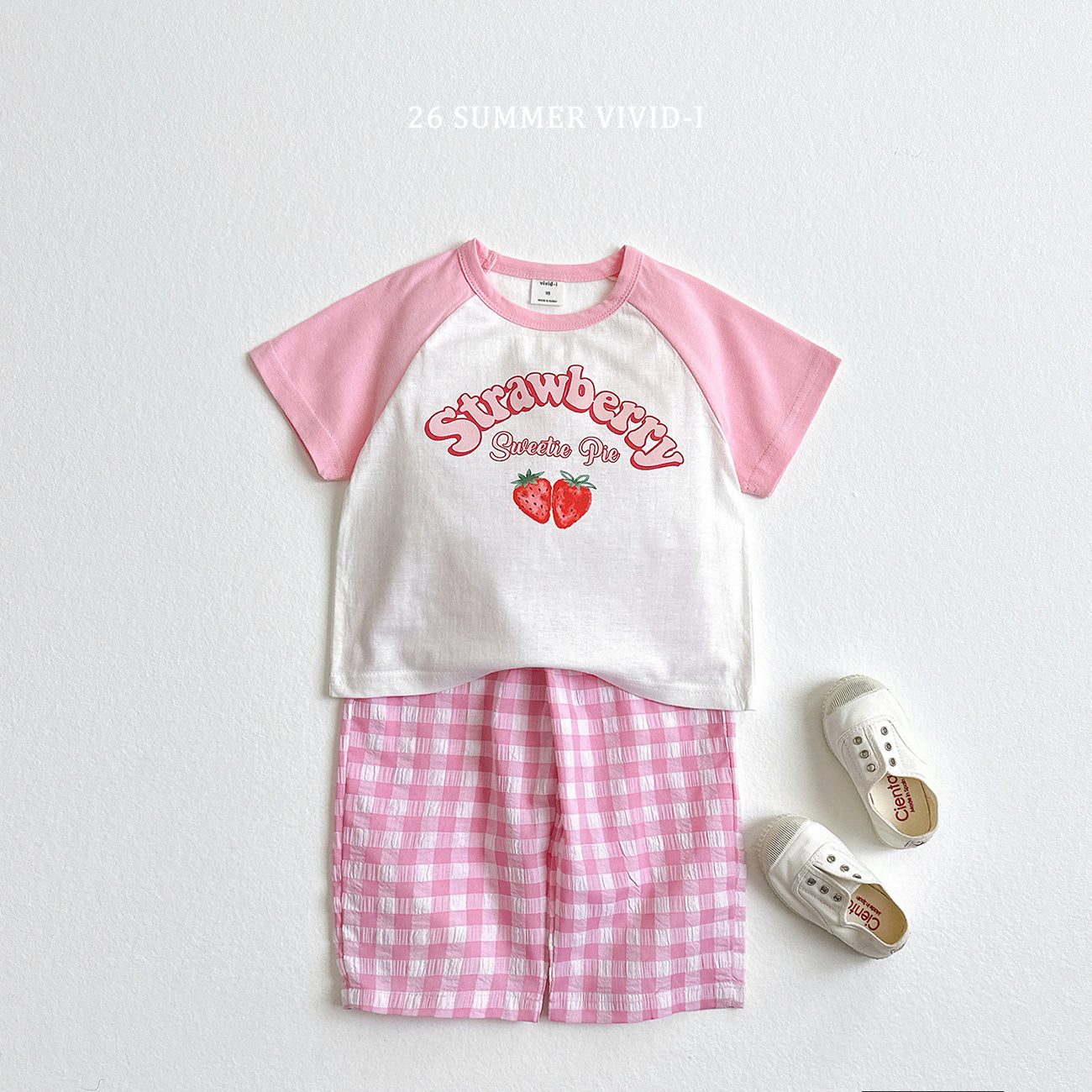【PREORDER受付終了、ご希望はお問い合わせください。】74.Strawberry Dolman ShortSleeve Tee