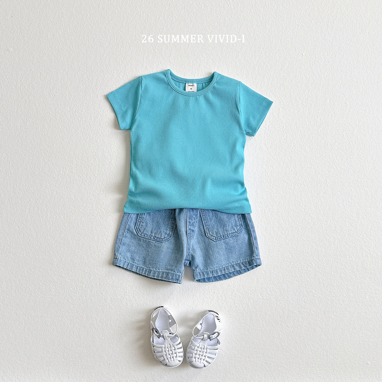 【PREORDER受付終了、ご希望はお問い合わせください。】71.Pastel Rib Tee