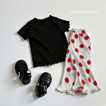 【PREORDER受付終了、ご希望はお問い合わせください。】28.Color Pleats Bell 7分丈 Pants