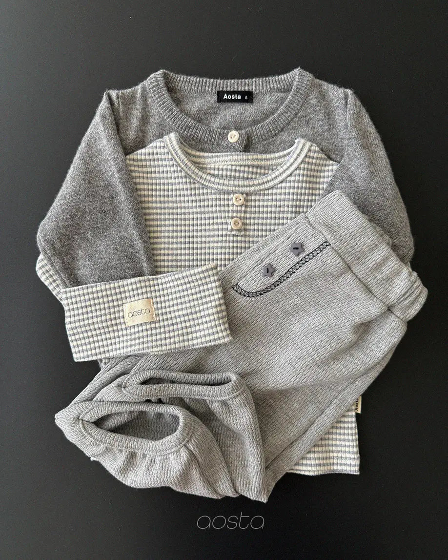 【秋のPRE-ODER 5%OFF】06.Knit Cashmere Cardigan