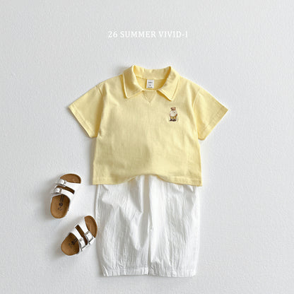 【PREORDER受付終了、ご希望はお問い合わせください。】95.Collar Bear Embroidery Set