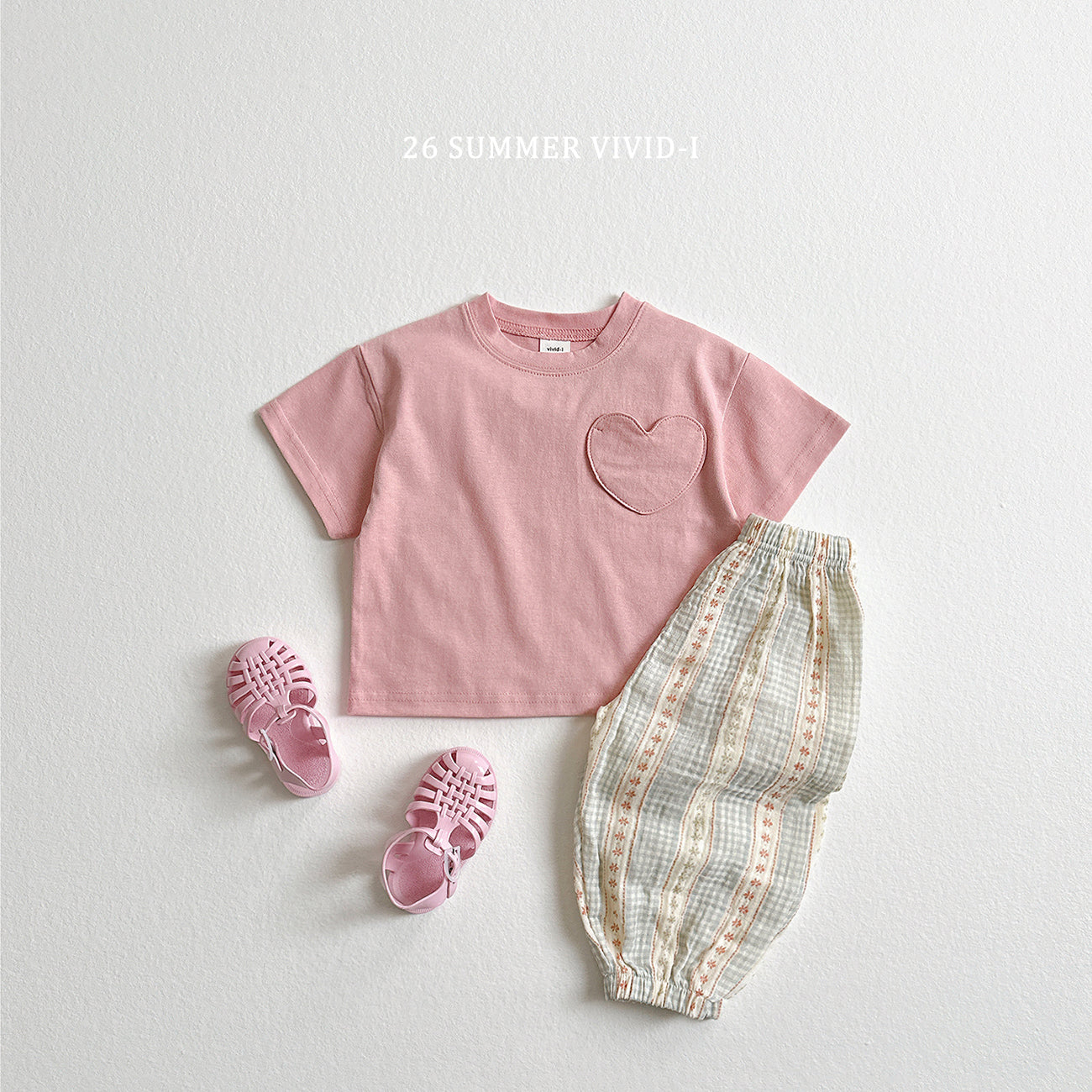【PREORDER受付終了、ご希望はお問い合わせください。】79.Heart Pocket ShortSleeve Tee