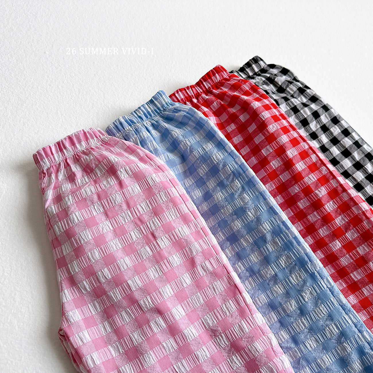 【PREORDER受付終了、ご希望はお問い合わせください。】7.Check Pants