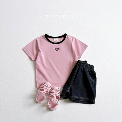 【PREORDER受付終了、ご希望はお問い合わせください。】82.Heart Punching ShortSleeve Tee