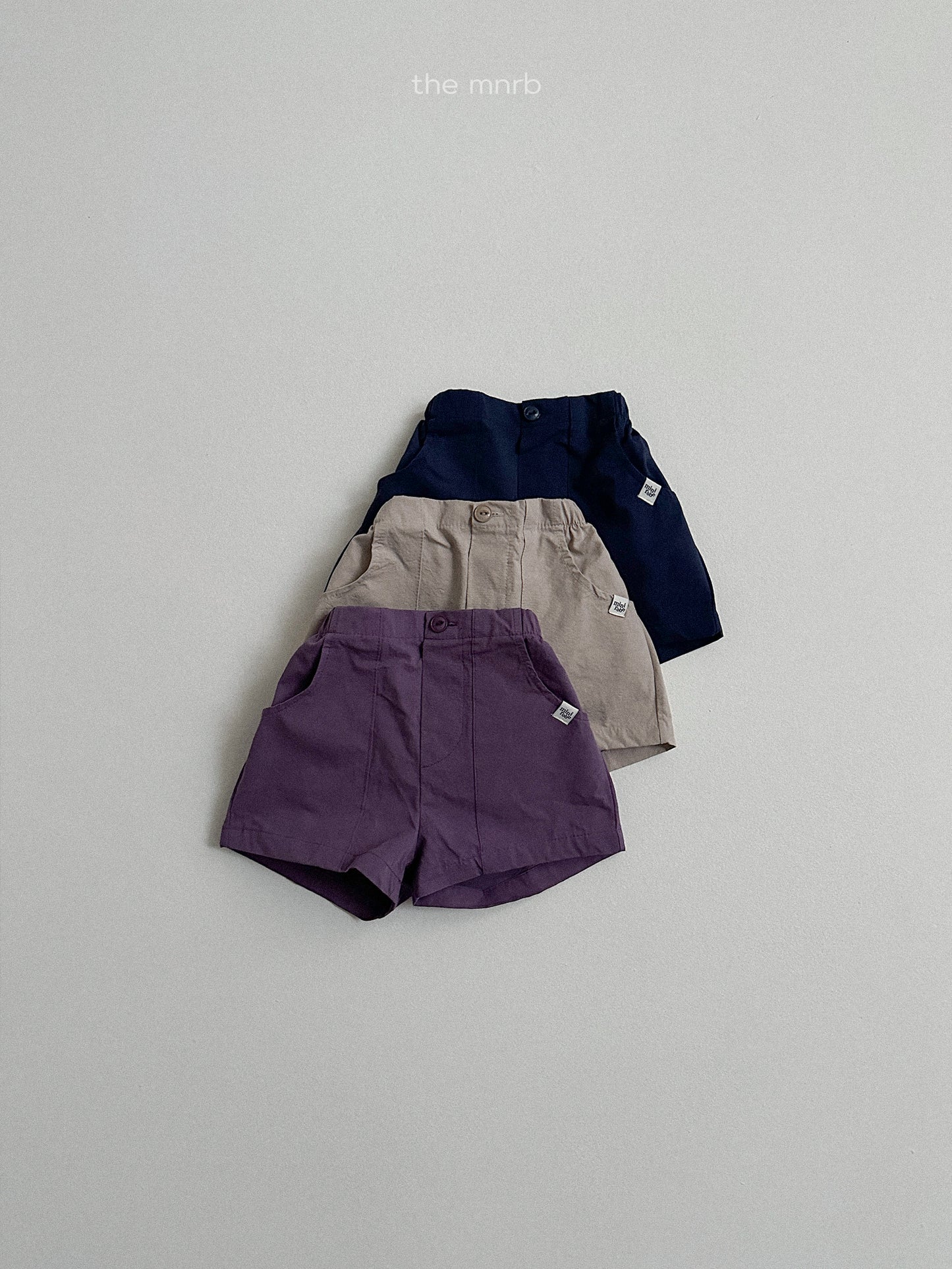twill short pants | minirobe