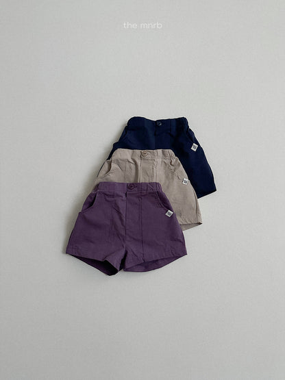 twill short pants | minirobe