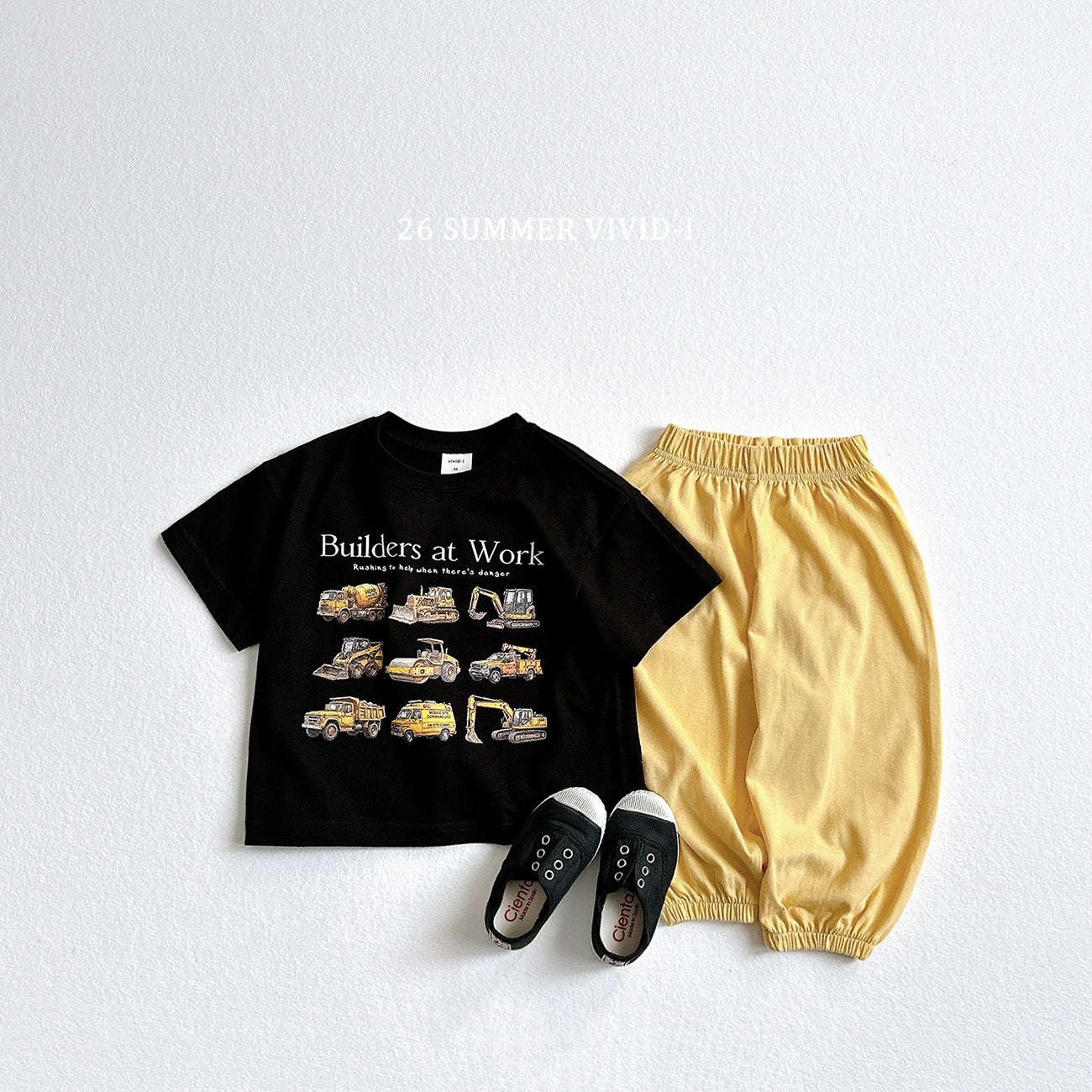 【PREORDER受付終了、ご希望はお問い合わせください。】46.Mini Collar ShortSleeve Tee