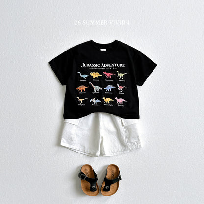 【PREORDER受付終了、ご希望はお問い合わせください。】49.Little Dino ShortSleeve Tee