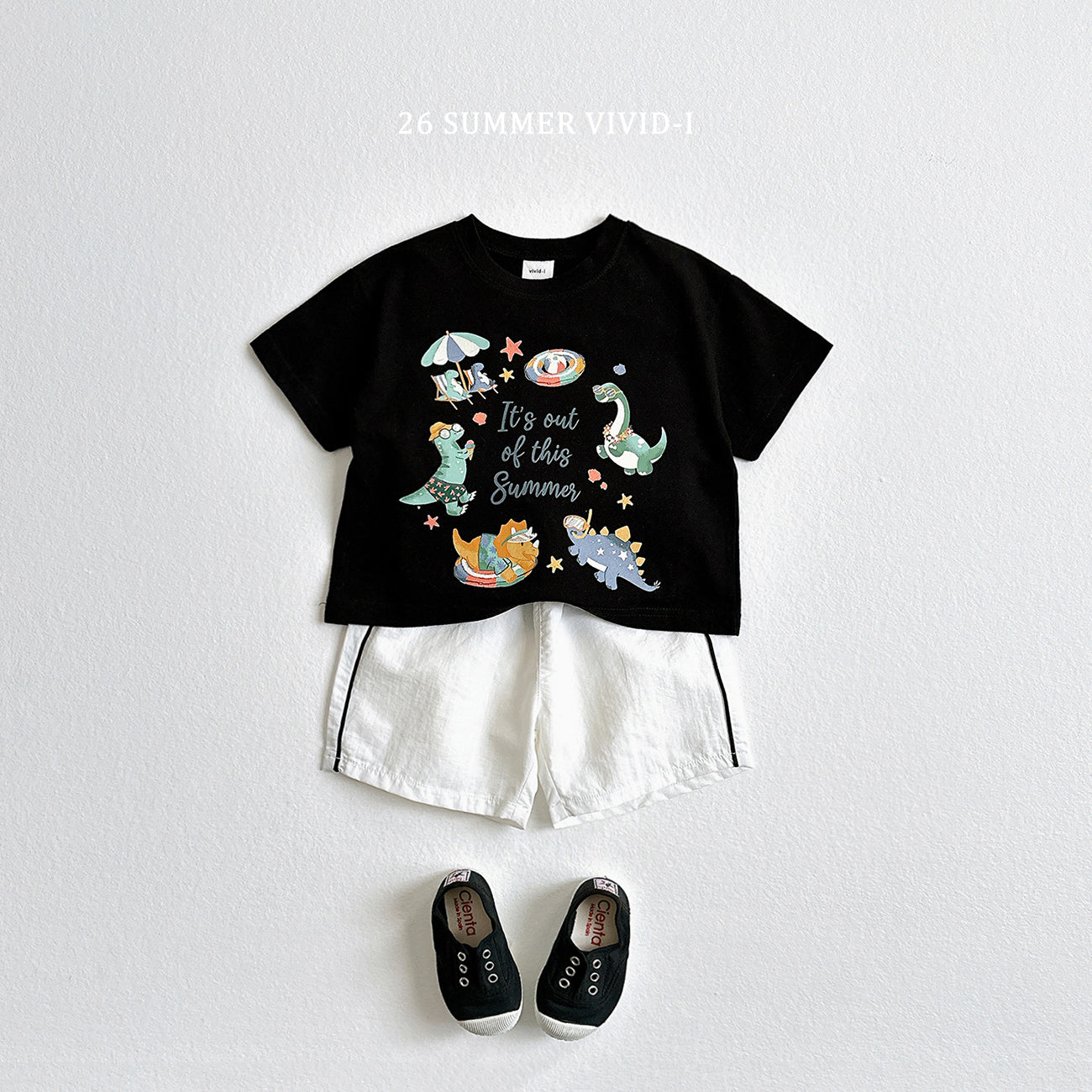 【PREORDER受付終了、ご希望はお問い合わせください。】47.Vacance Dino ShortSleeve Tee