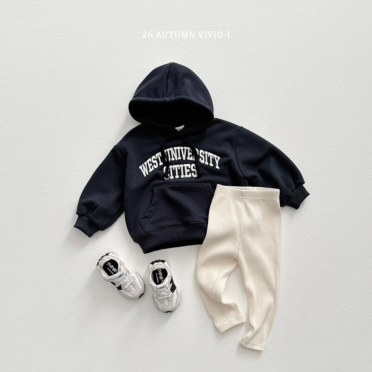 【秋のPRE-ODER 5%OFF】66.West Hooded Sweatshirt