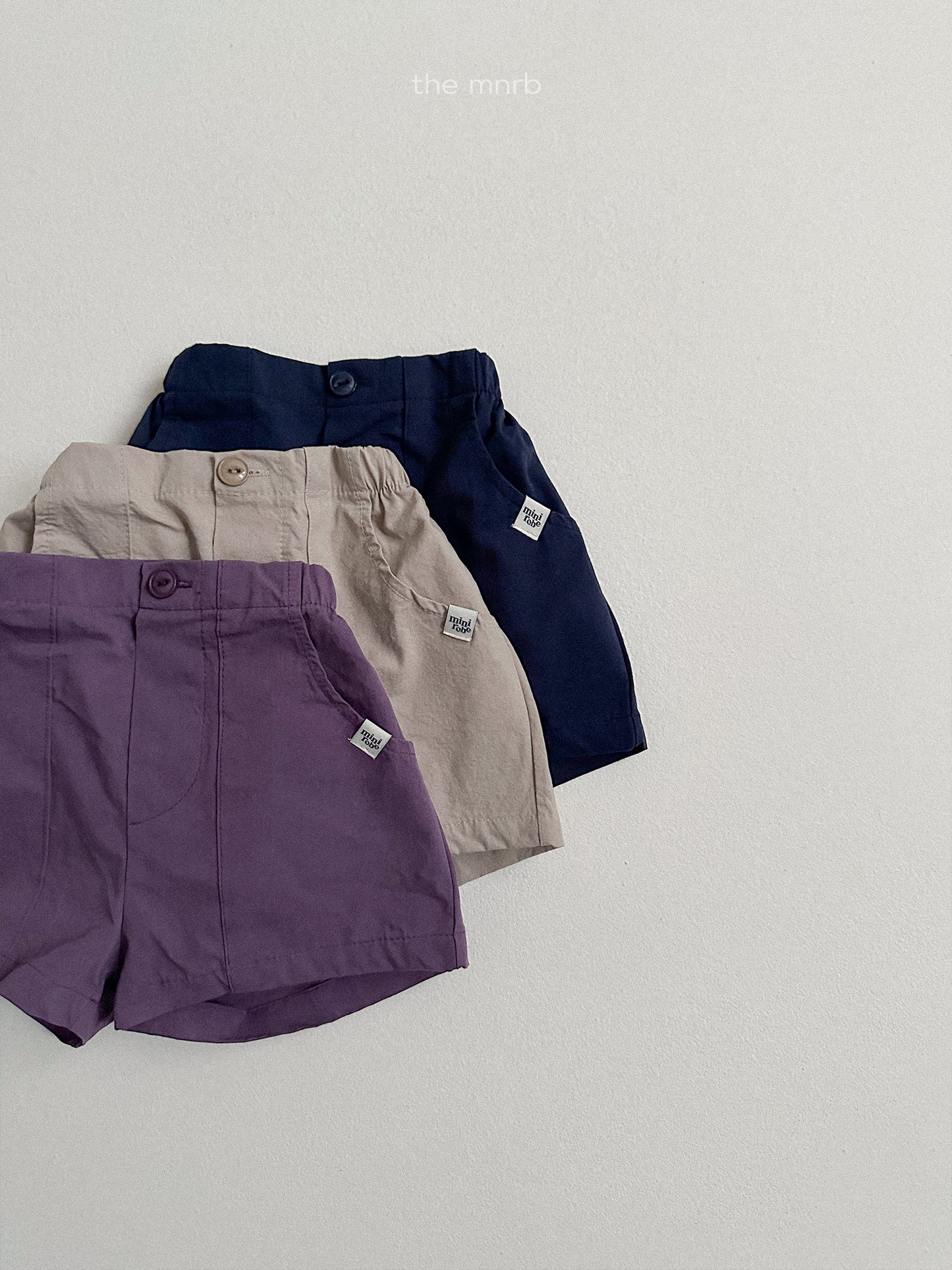 twill short pants | minirobe