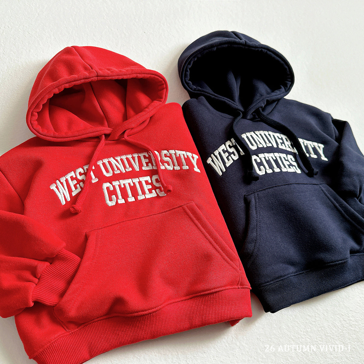 【秋のPRE-ODER 5%OFF】66.West Hooded Sweatshirt