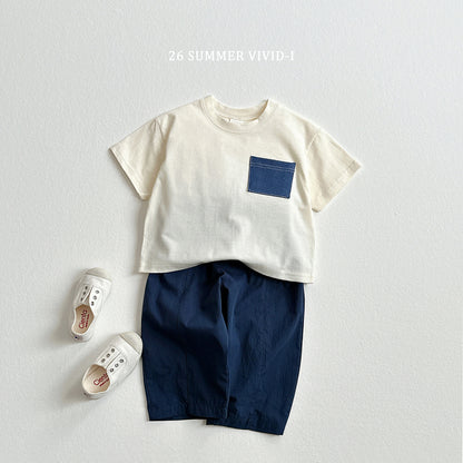 【PREORDER受付終了、ご希望はお問い合わせください。】65.Pocket Denim ShortSleeve Tee