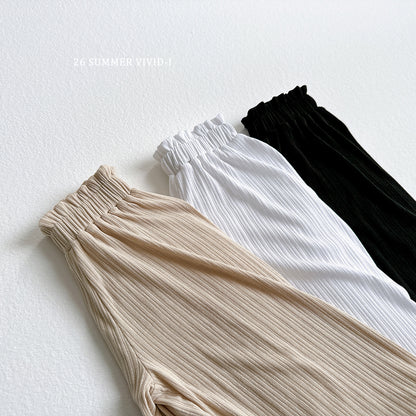 【PREORDER受付終了、ご希望はお問い合わせください。】24.Banding Pleats Wide Pants