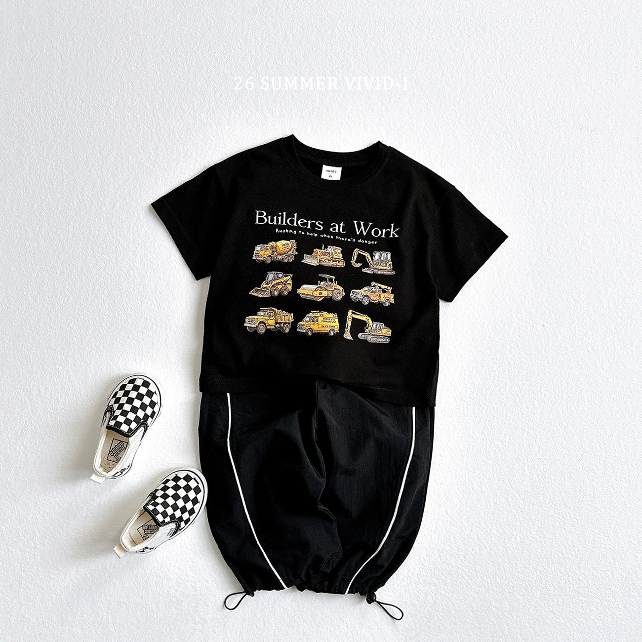 【PREORDER受付終了、ご希望はお問い合わせください。】46.Mini Collar ShortSleeve Tee