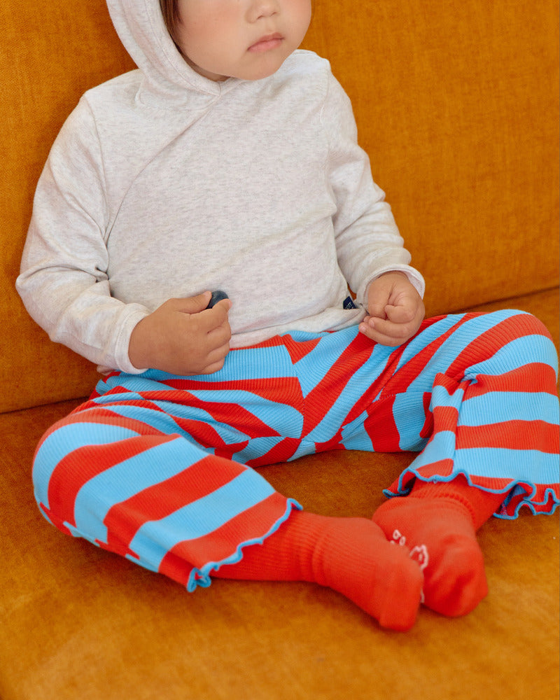 【PRE-ODER〆8.9(sun)】42.Kitsch Pop Ribbed Bootcut Pants | oottbebe