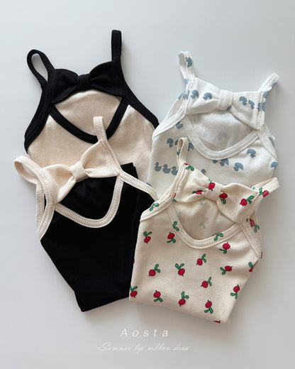 【PREORDER受付終了、ご希望はお問い合わせください。】6.Lip Ribbon Dress