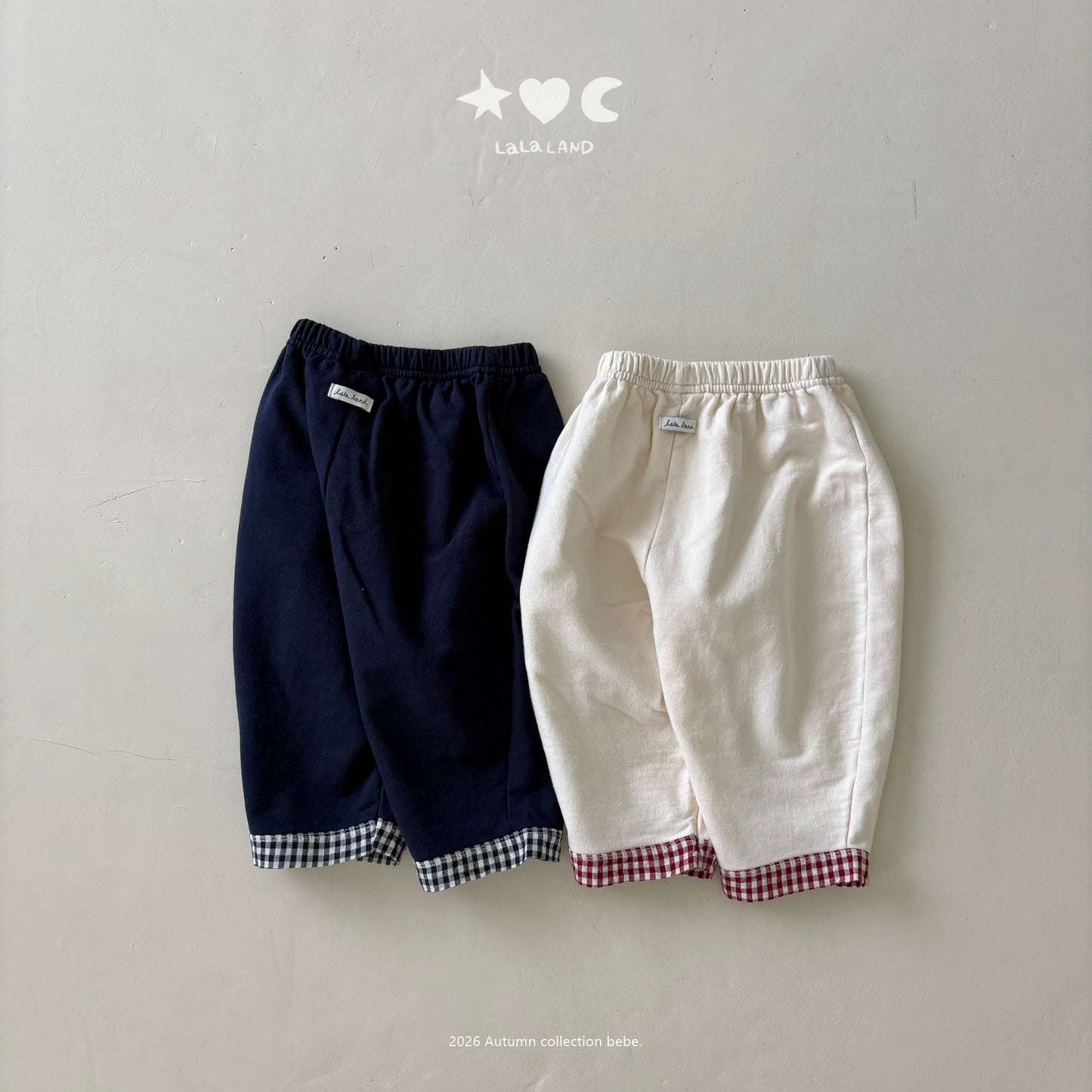 【PRE-ODER〆8.9(sun)】17.Check Flare Pants | lalaland
