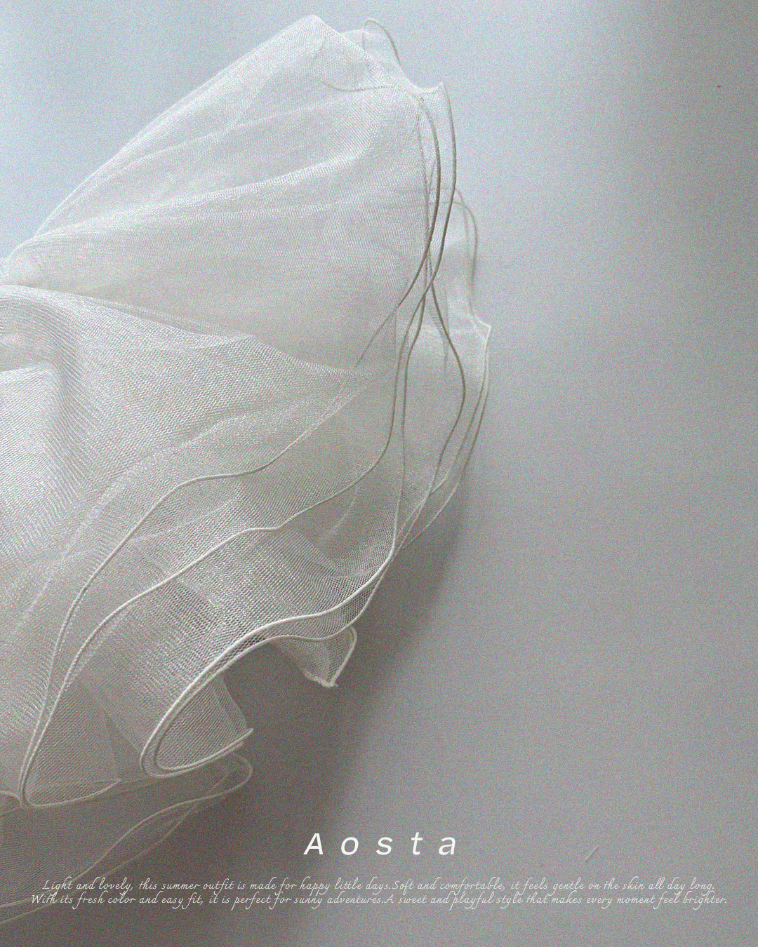 【PREORDER受付終了、ご希望はお問い合わせください。】29.Lace Skirt
