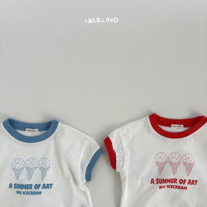 【PREORDER受付終了、ご希望はお問い合わせください。】26.Baby Ice Cream T-shirt
