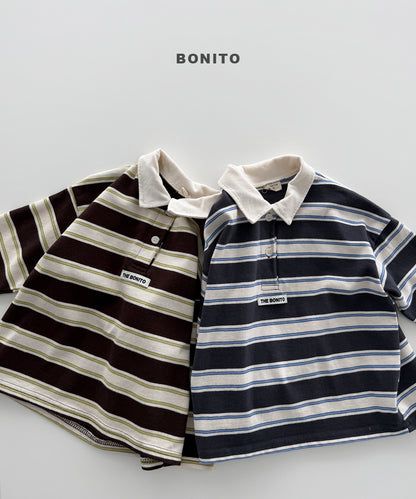 26.Striped Polo Shirt