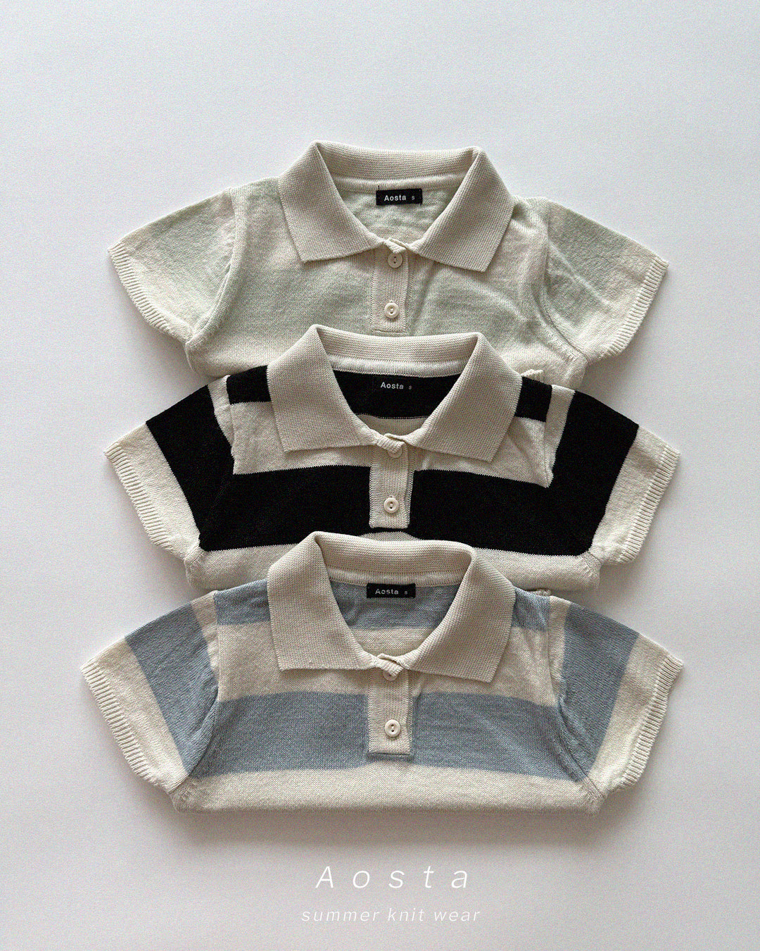 【PREORDER受付終了、ご希望はお問い合わせください。】22.Knit Collar T