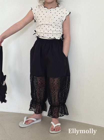 【期間限定 PRE-ODER】2.Maman Lace Pants