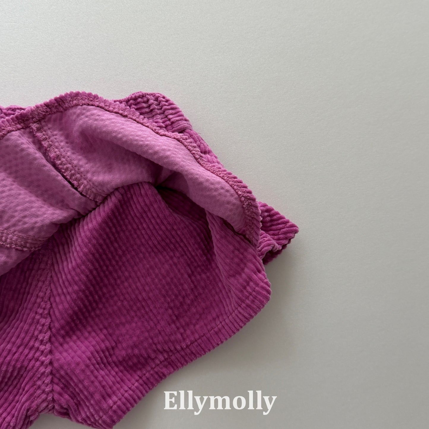 【PRE-ODER〆8.9(sun)】57.Bibi Frill Corduroy Pants | ellymolly