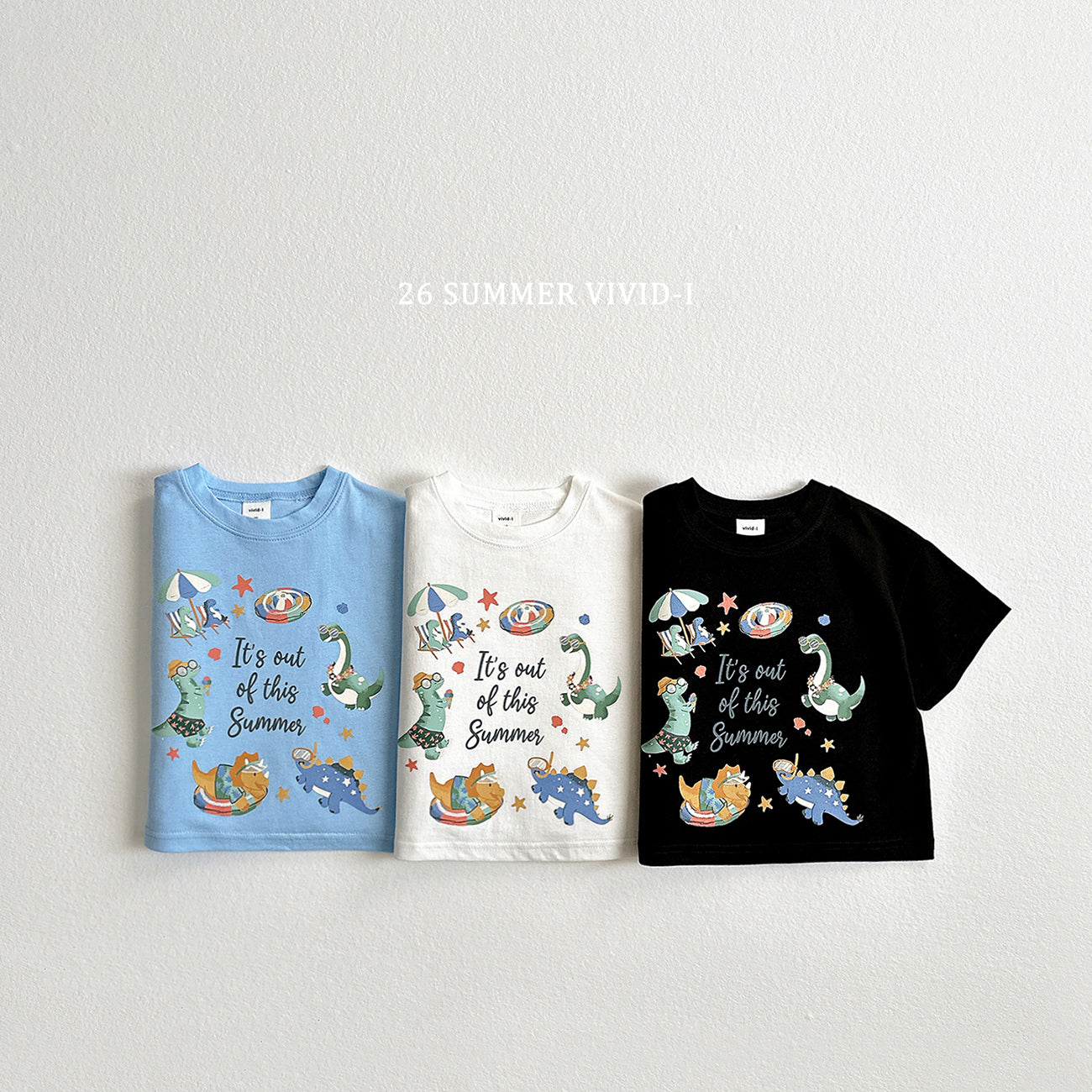 【PREORDER受付終了、ご希望はお問い合わせください。】47.Vacance Dino ShortSleeve Tee