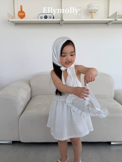 【PREORDER 4日間限定】40.Dot Halter Dress