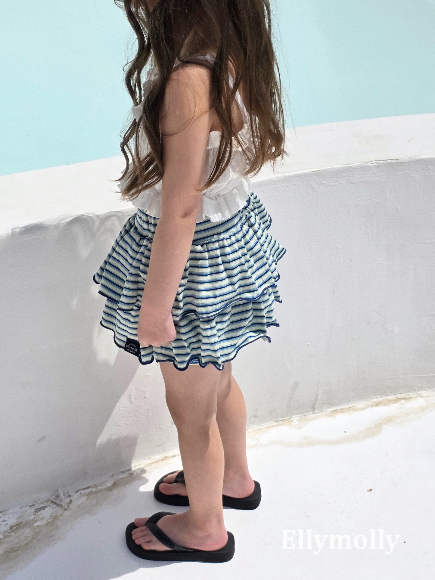 【期間限定 PRE-ODER】11.Rina Line skirt