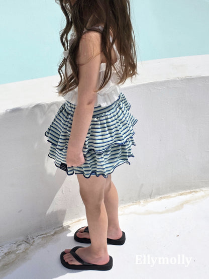 【期間限定 PRE-ODER】11.Rina Line skirt