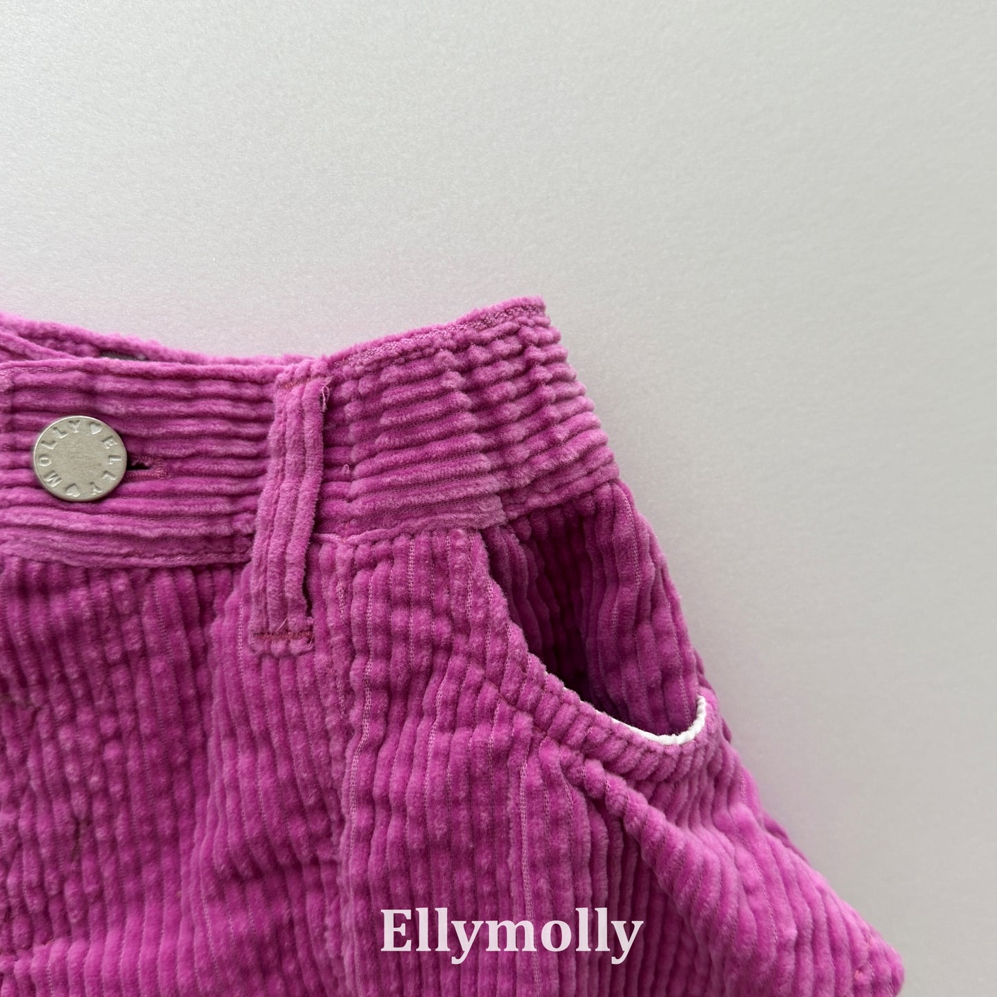【PRE-ODER〆8.9(sun)】57.Bibi Frill Corduroy Pants | ellymolly